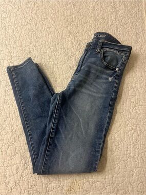 American Eagle Outfitters Womens Medium Wash Skinny Jeans